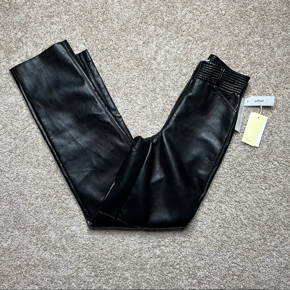 Wilfred Funk Vegan Leather Pants